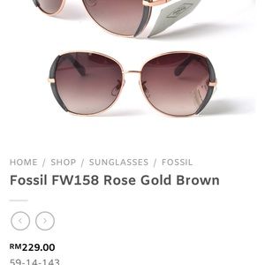 Fossil sunglasses